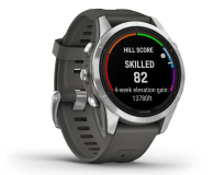 Garmin fenix 7S Pro Solar 42mm srebrny - 1150230 - zdjęcie 3